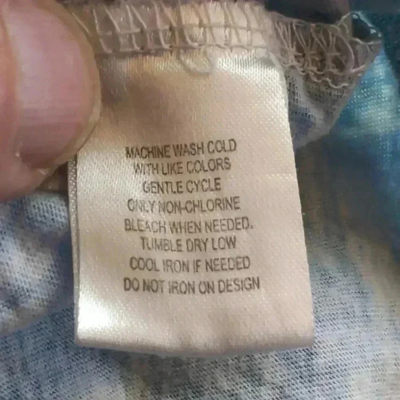 Bart Simpson Tripping on Squishy Tie-dye Tshirt Blue sz S - Picture 3 of 4